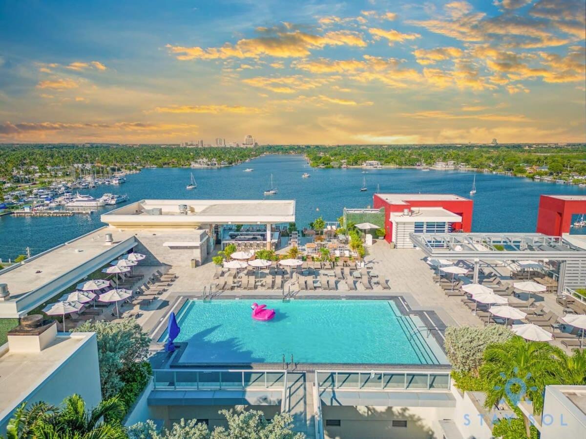 Rooftop Pool - Ocean View Balcony - Hollywood Beach Extérieur photo